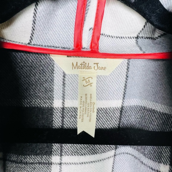 Matilda Jane Check it Twice Plaid Cardigan - Picture 4 of 8